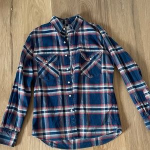Filson button up plaid, small